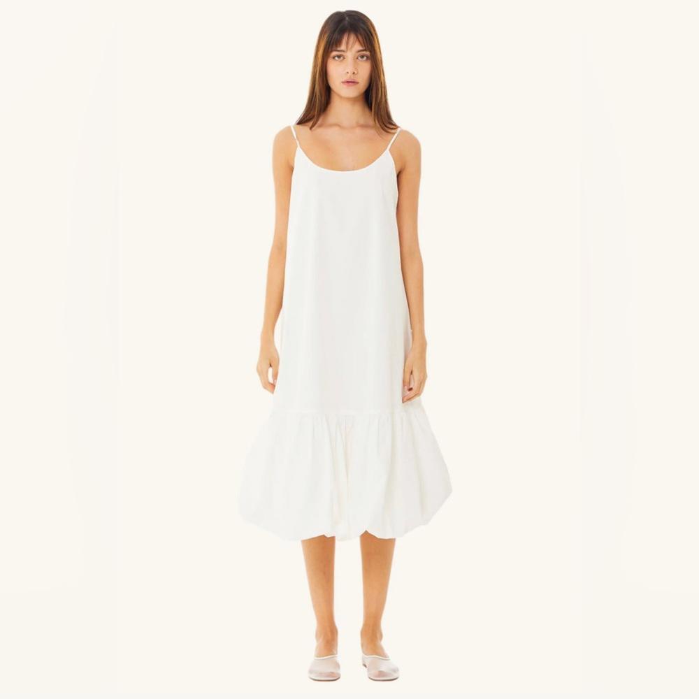 Anthropologie x Find Me Now - CLOUD POPLIN MIDI DRESS, size S
